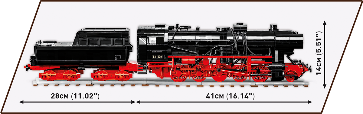 DR BR 52 Steam Locomotive