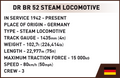 COBI DR BR 52 Steam Locomotive #6282