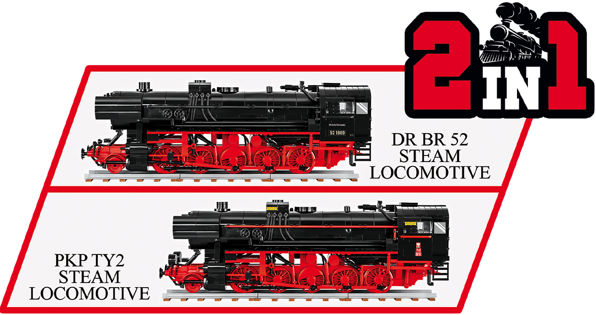 COBI DR BR 52/TY2 Steam Locomotive #6283