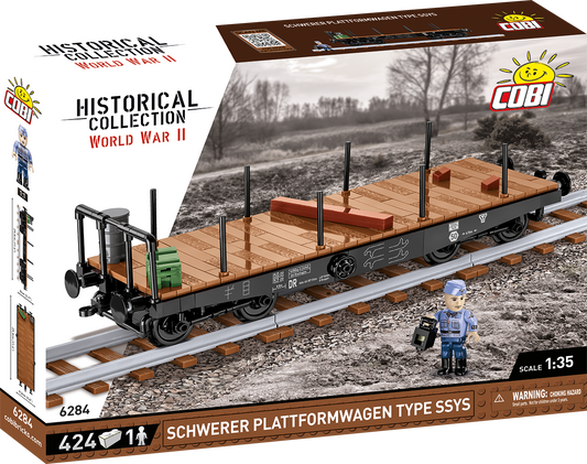 COBI Schwerer Plattformwagen Type SSYS #6284