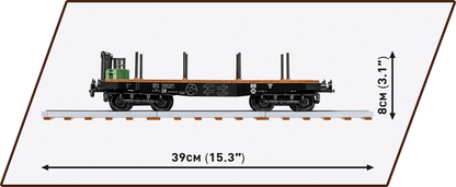 COBI Schwerer Plattformwagen Type SSYS #6284