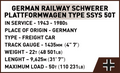 COBI Schwerer Plattformwagen Type SSYS #6284