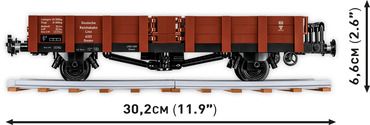 COBI Güterwagen Type Ommr 32 "LINZ" #6285