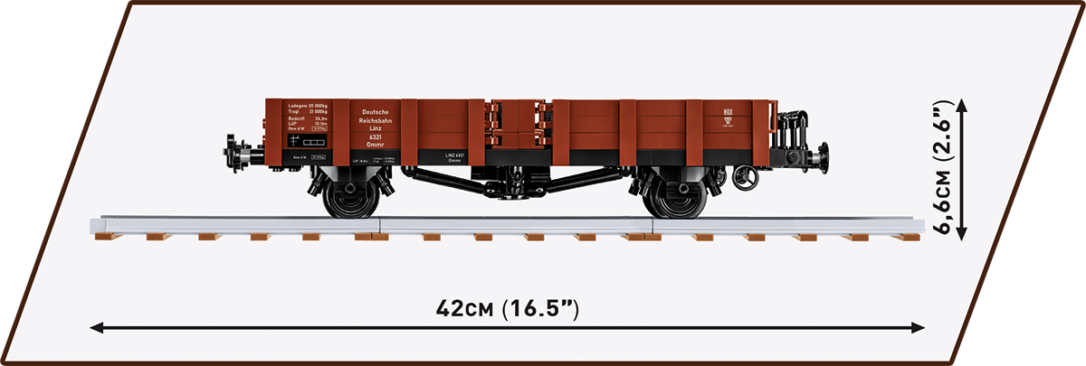 COBI Güterwagen Type Ommr 32 "LINZ" #6285