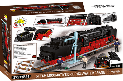 COBI DR BR 03 Steam Locomotive & Water Crane - Executive Edition Set 6286