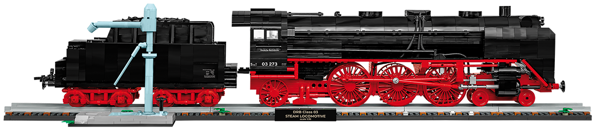 COBI DR BR 03 Steam Locomotive & Water Crane - Executive Edition Set 6286