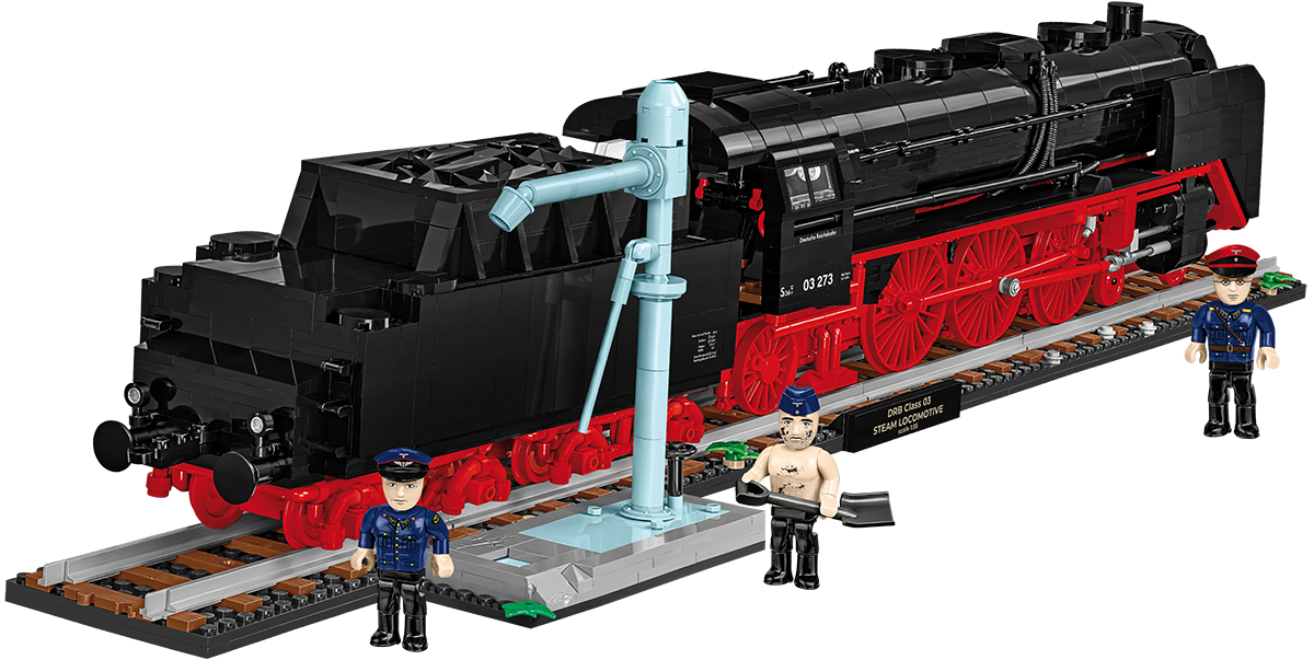 COBI DR BR 03 Steam Locomotive & Water Crane - Executive Edition Set 6286