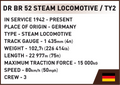 COBI DR BR 52 Steam Locomotive & Railway Semaphore #6287