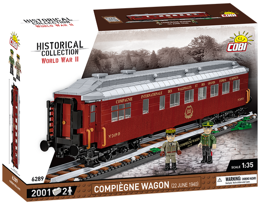 COBI Compiègne Wagon (22 June 1940) Set 6289