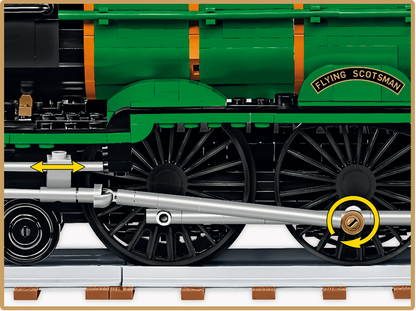 COBI Flying Scotsman - British Steam Locomotive Set 6292