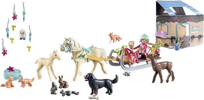 Playmobil 71345 – Advent Calendar: Christmas Sleigh Ride