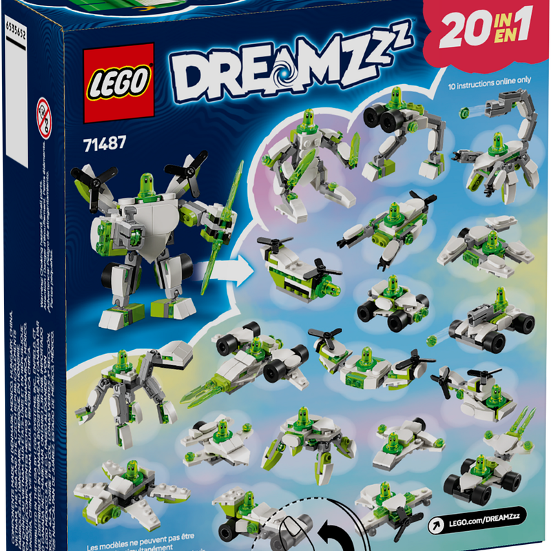 LEGO Z-Blob's Robot and Vehicle Adventures Set 71487