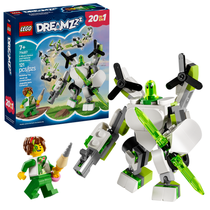 LEGO Z-Blob's Robot and Vehicle Adventures Set 71487