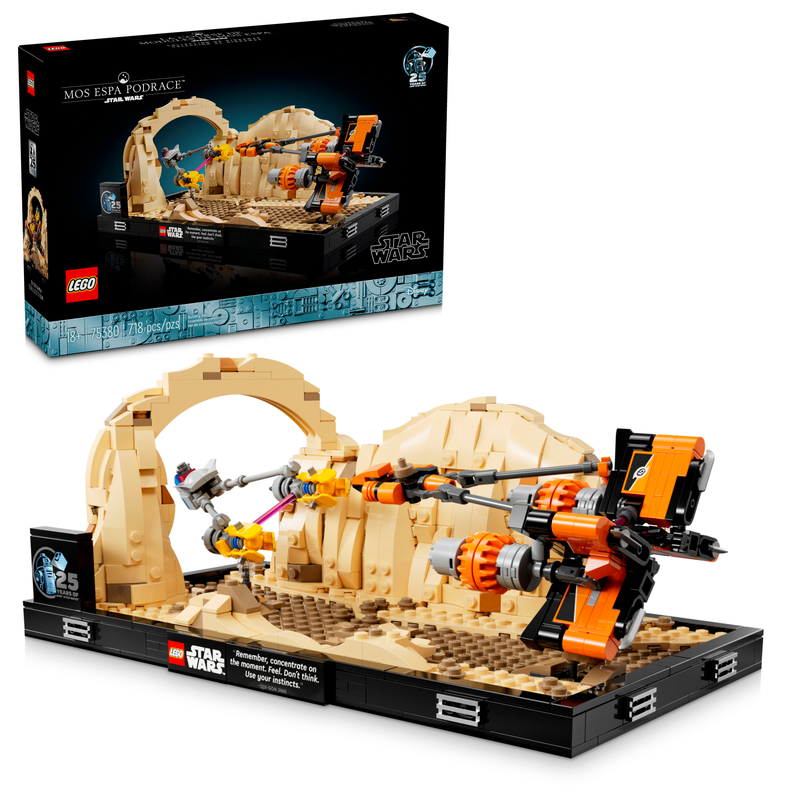 LEGO Star Wars Mos Espa Podrace™ Diorama Set 75380