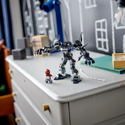 LEGO M;arvel Venom Mech Armor vs. Miles Morales Set 76276