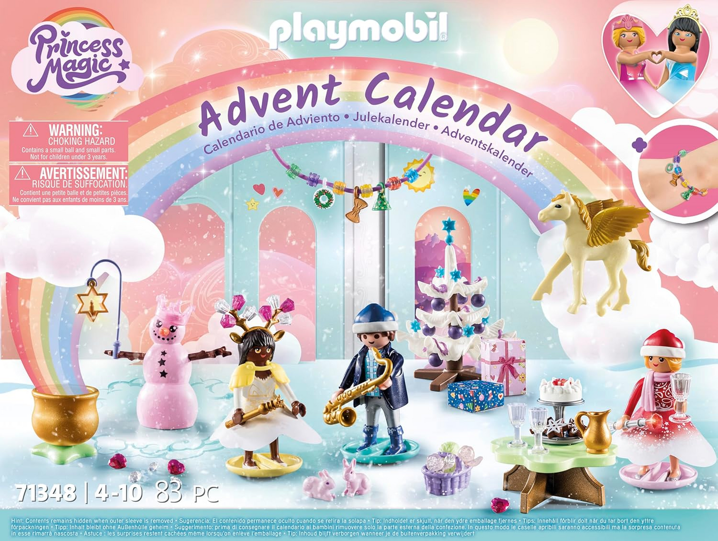 Playmobil 71348 – Advent Calendar: Christmas Under the Rainbow