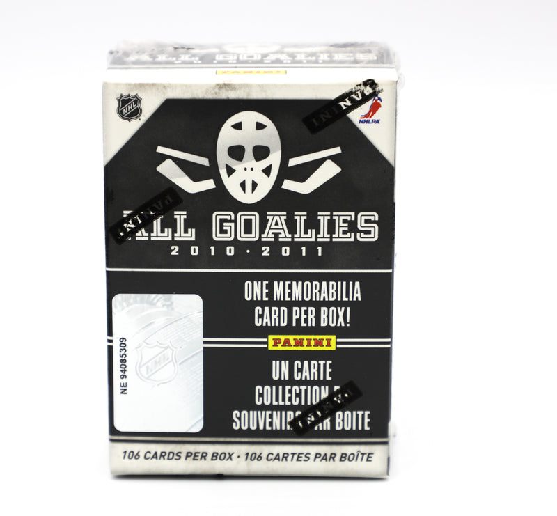 2010/11 Panini All-Goalies Hockey Box Set, 106 Cards, Factory Sealed