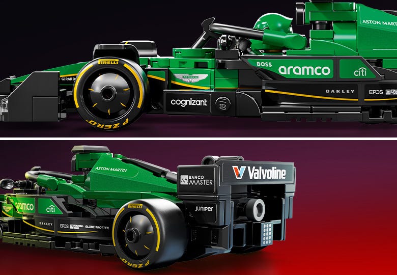 LEGO Aston Martin Aramco F1® AMR24 Race Car Set 77245