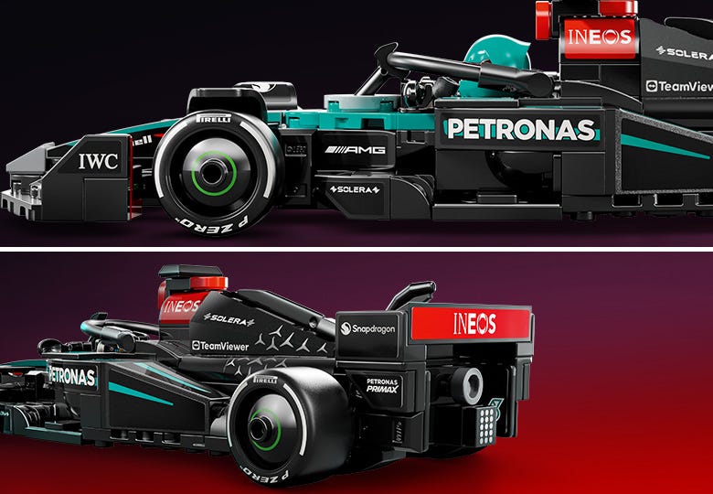 LEGO Mercedes-AMG F1® W15 Race Car Set 77244