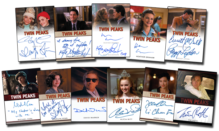 Rittenhouse TWIN PEAKS: The Log Lady Chronicles Trading Cards