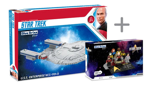 Bluebrixx Bundle - STAR TREK™ USS Enterprise NCC-1701-D #108328