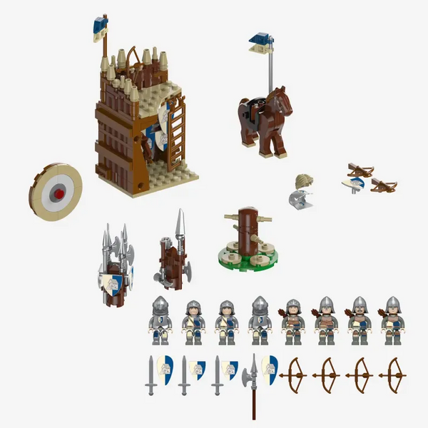 BlueBrixx Minifigure Pack Castle Blaustein: Guards Set 108685, box