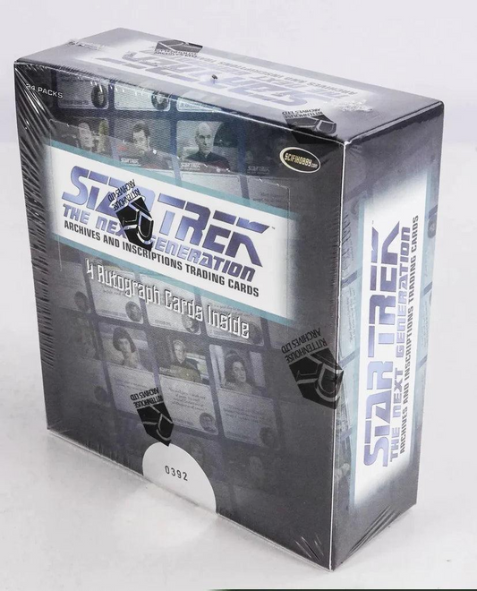Rittenhouse Star Trek: TNG Archives and Inscriptions Trading Cards