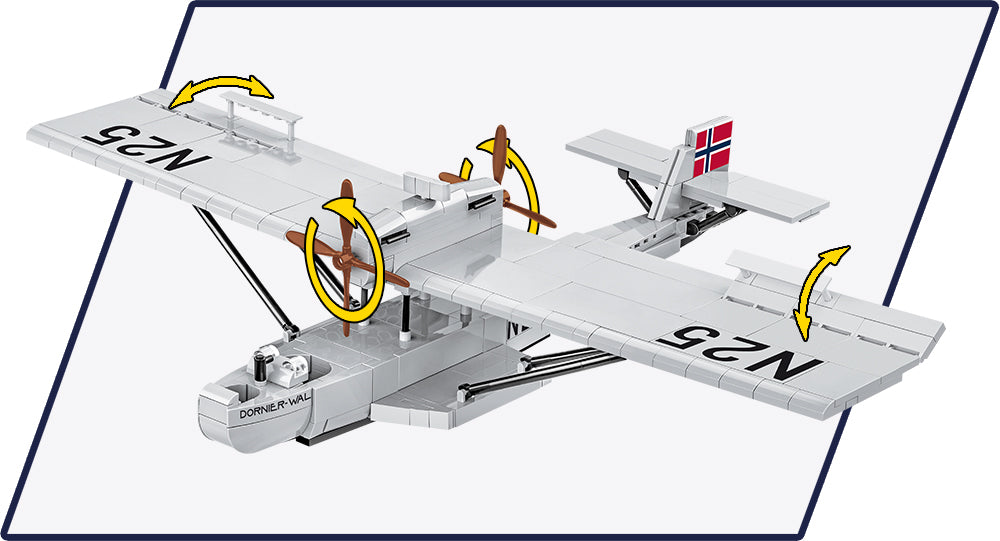 COBI Dornier Do J Wal "Amundsen" N-25 Set 1384