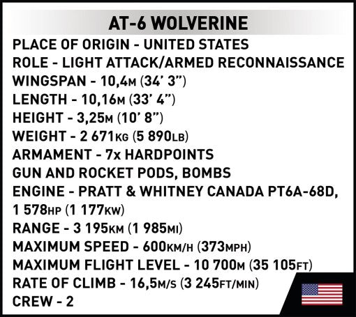 COBI AT-6 Wolverine Set 5905
