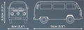 COBI Volkswagen T2b Bus Set 24621