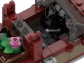 myBrickZ Red pickup with market stand #0004