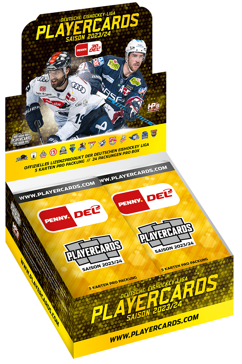 DEL Playercards Box 2023/24 Deutsche Eishockey Liga