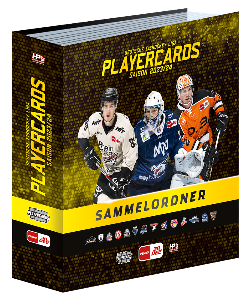 DEL Playercards Binder 2023/24 Deutsche Eishockey Liga