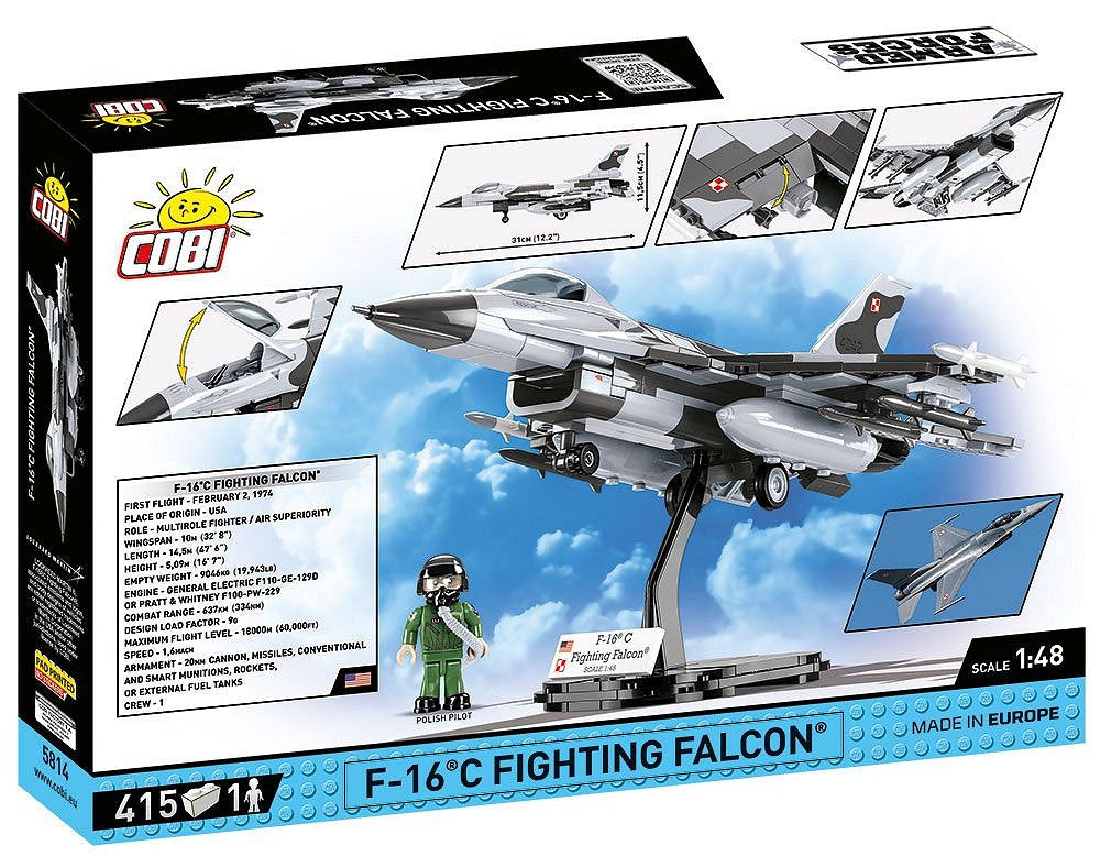 COBI F-16C Fighting Falcon POLAND Set 5814