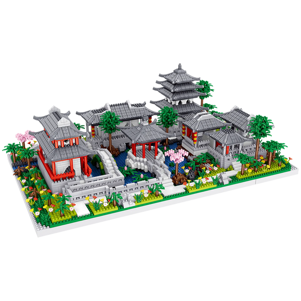 LOZ Chinese Traditional Suzhou Classical Garden Architecture Collection Building #8202
