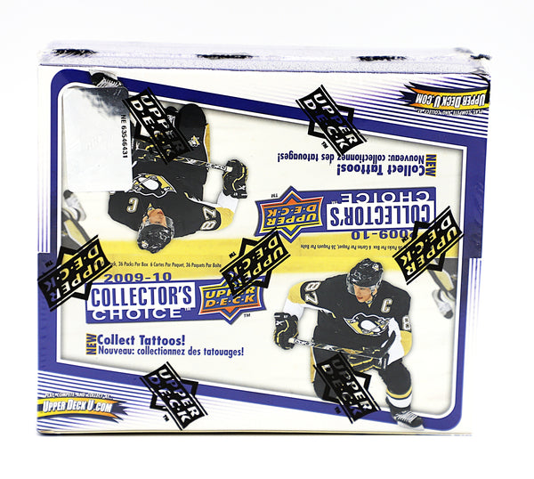 2009/10 Upper Deck Collector's Choice Hockey Hobby Box | 36 Packs | Factory Sealed