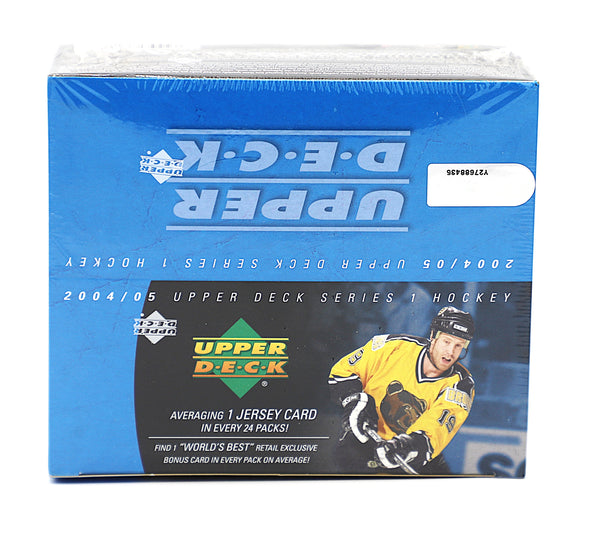 2004/05 Upper Deck Series 1 Hockey Retail Box | 24 Packs | Factory Sealed