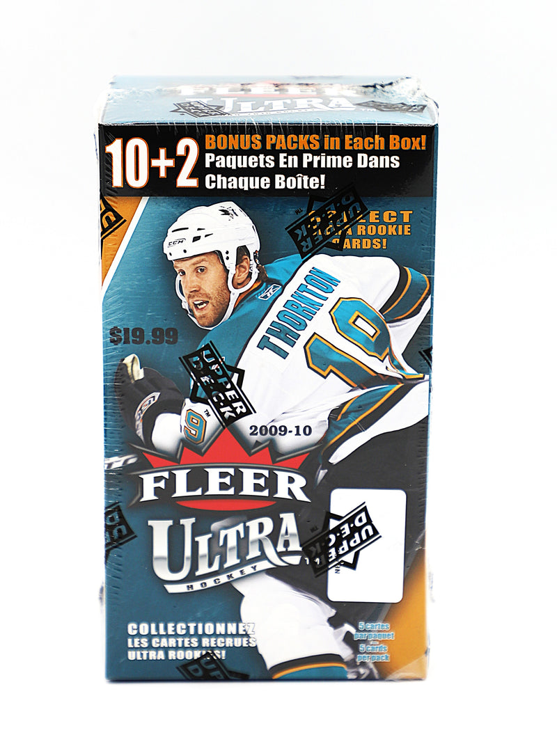 2009/10 Upper Deck Fleer Ultra Hockey Blaster Box | 12 Packs | Factory Sealed