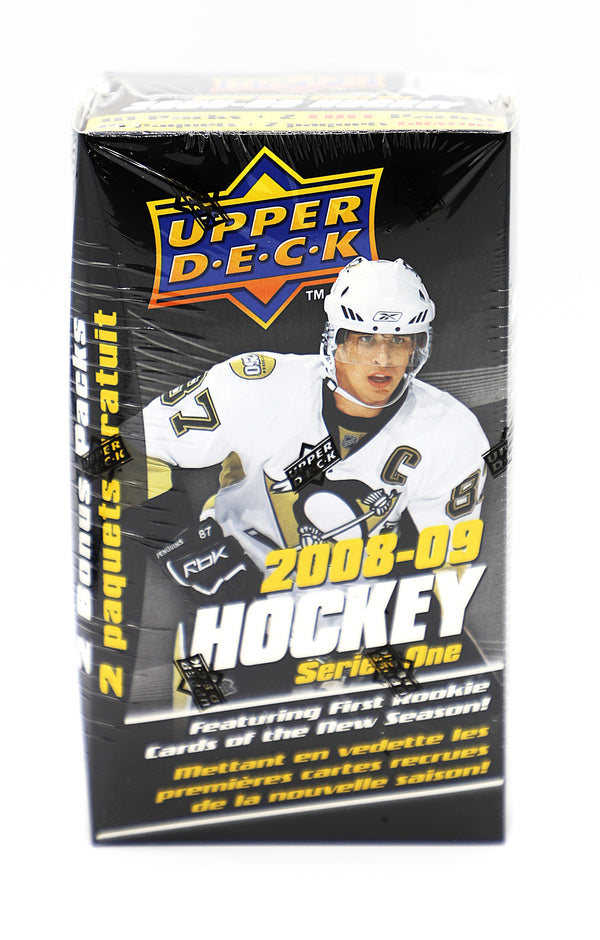 2008/09 Upper Deck Series 1 Hockey Blaster Box | 8 Cards Per Pack | Factory Sealed