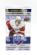 2008/09 Upper Deck Be A Player Hockey Box | 2 Packs | 1 Autograph | Factory Sealed