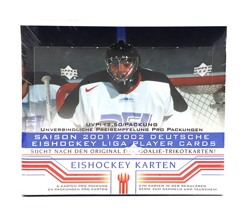 2001/02 DEL German Hockey Cards Box | 24 Boosters | Factory Sealed