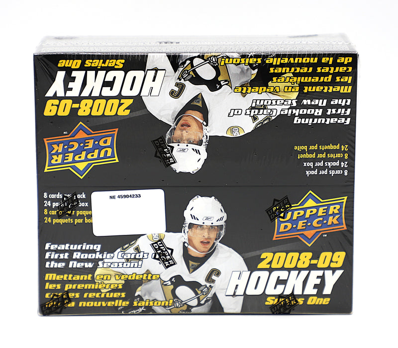 2008/09 Upper Deck Series 1 Hockey Retail Box | 24 Packs | Factory Sealed