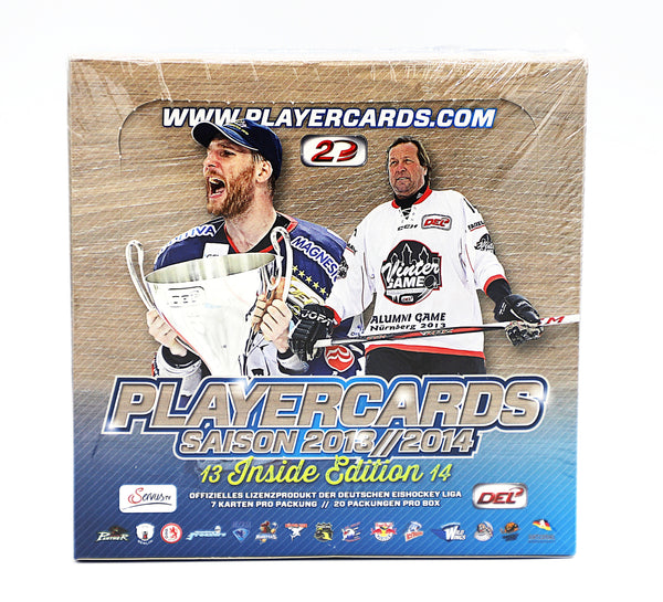 DEL Playercards Inside Edition Box 2013/14 Deutsche Eishockey Liga