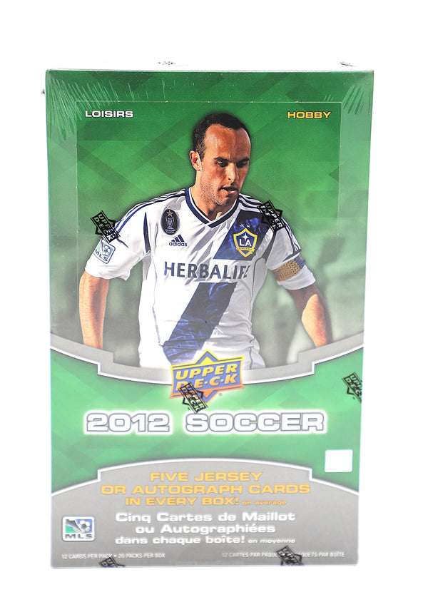2012 Upper Deck MLS Soccer Hobby Box | 20 Packs | Factory Sealed