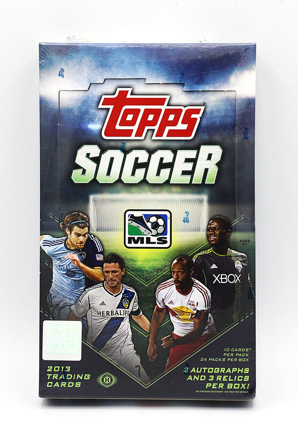 2013 Topps MLS Major League Soccer Hobby Box | 24 Packs | Factory Sealed