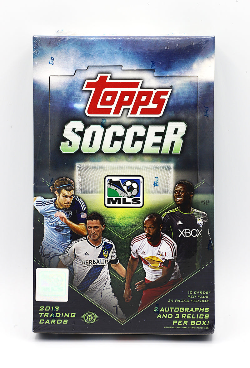 2013 Topps MLS Major League Soccer Hobby Box | 24 Packs | Factory Sealed