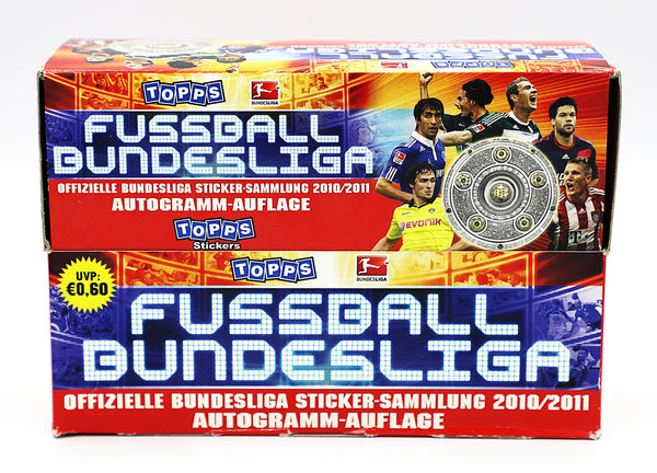 2010/11 Topps Fussball Bundesliga Sticker Box | 100 Packs