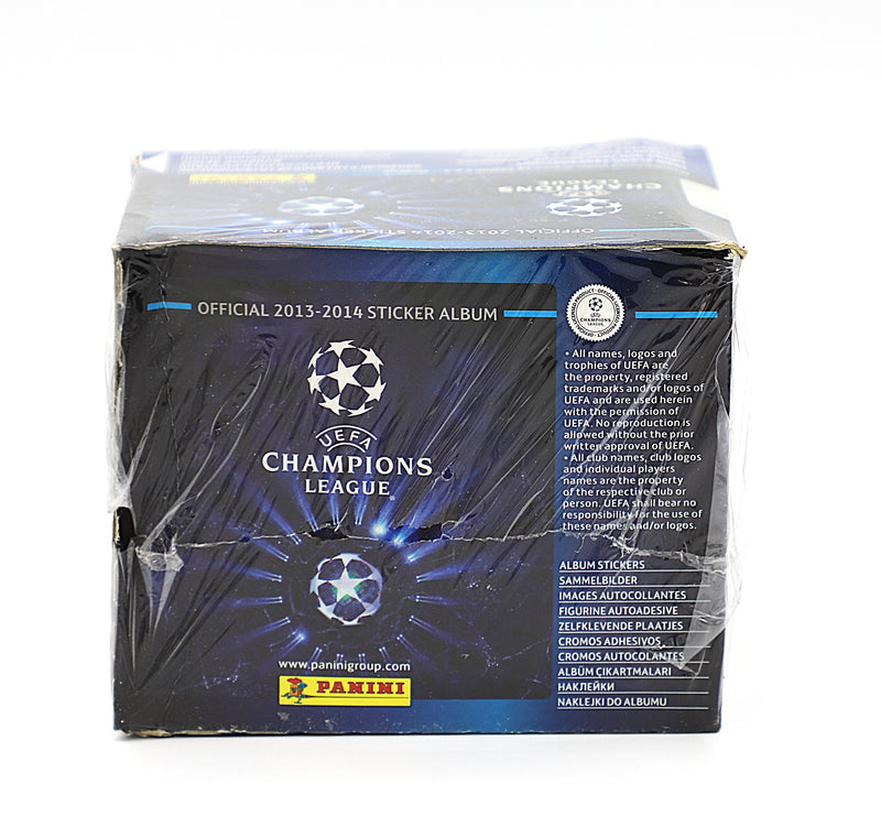 2013/14 Panini UEFA Champions League Sticker Box | 50 Packs | South America Edition | Factory Sealed