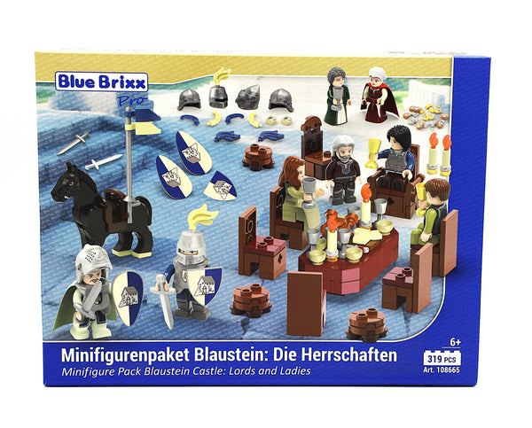 BlueBrixx Minifigure Pack Castle Blaustein: Lords and Ladies Set 108665