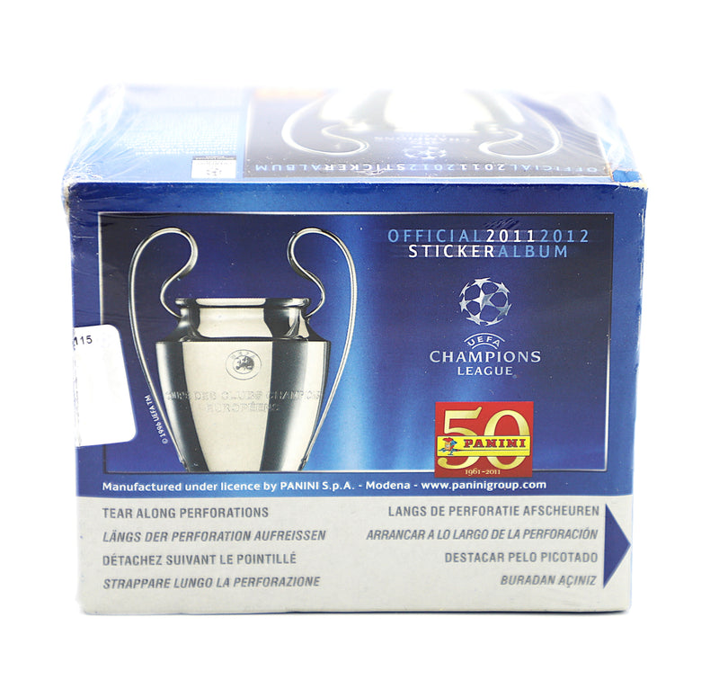 2011/12 Panini UEFA Champions League Sticker Box | 50 Packs | South America Edition | Factory Sealed